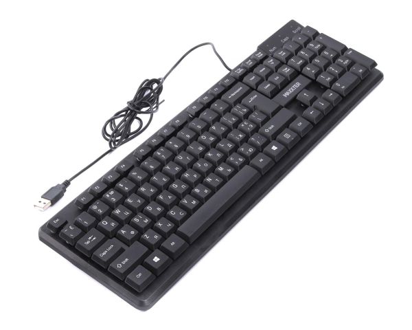 Клавiатура Maxxter KBM-U01-UA Black