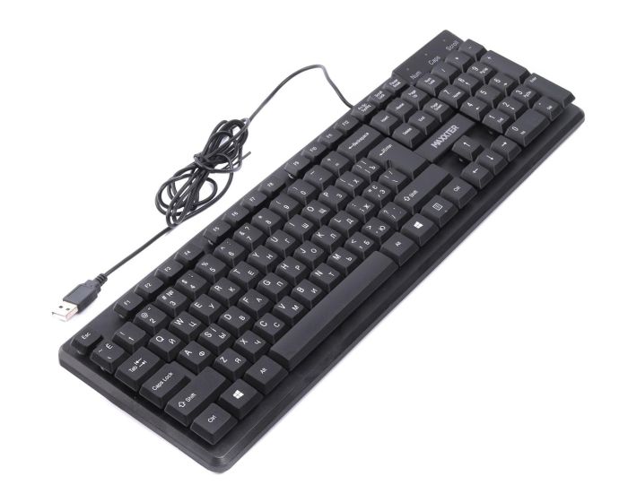 Клавiатура Maxxter KBM-U01-UA Black