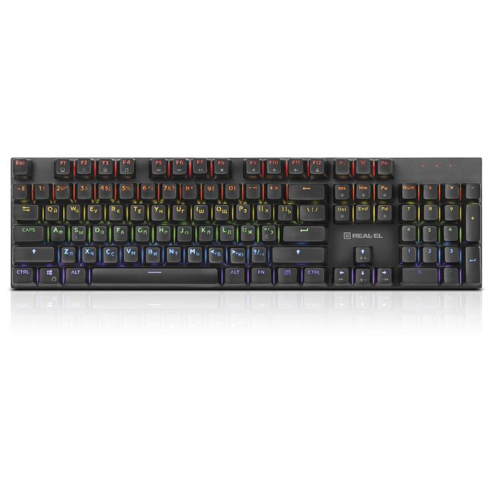 Клавіатура REAL-EL M 13 Grey USB