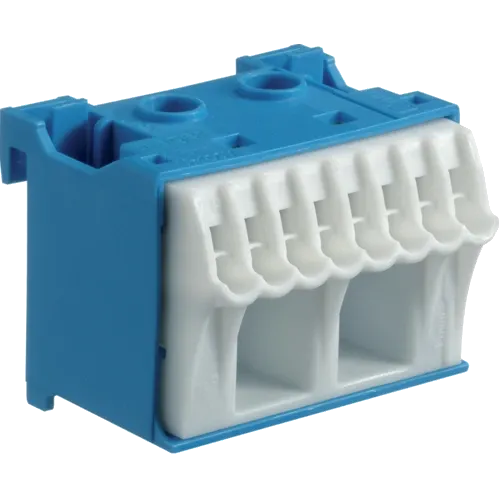 Hager QiuckConnect N-клема 2x16мм+8x4мм ширина 45мм