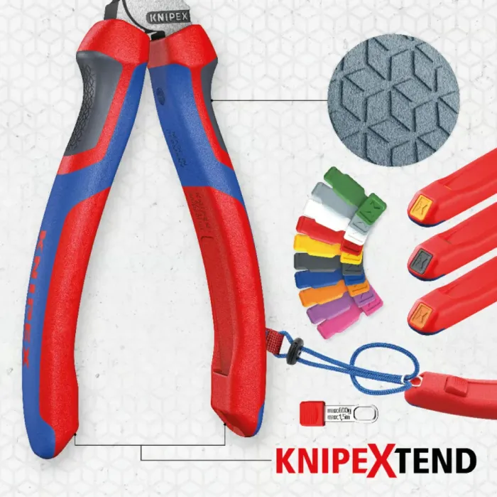 KNIPEX 70 02 180 Ø4,0мм Кусачки бокові (бокорізи)