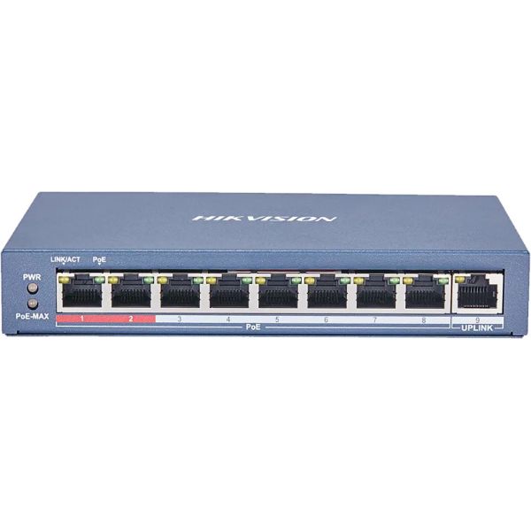 Комутатор Hikvision DS-3E0109P-E(C)
