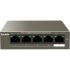 Комутатор Tenda TEF1105P-4-63W