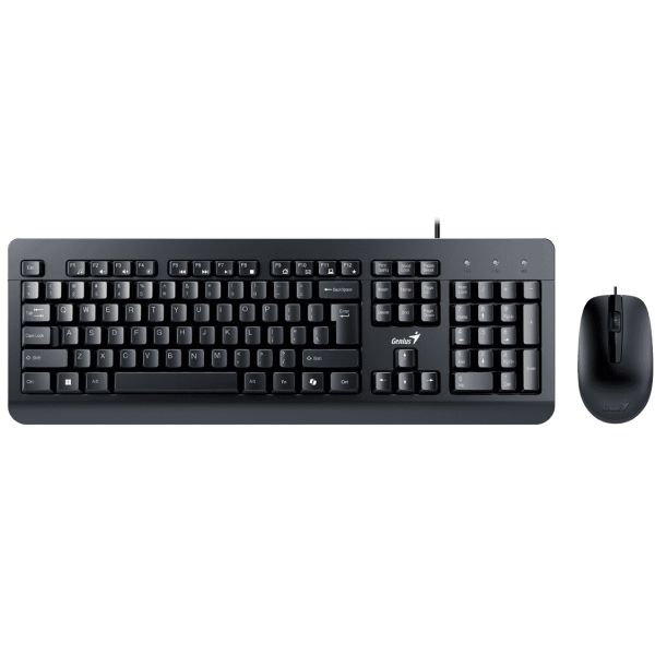 Комплект (клавіатура, миша) Genius KM-160 UKR Black (31330001419)