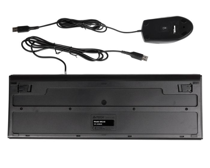 Комплект (клавіатура, миша) A4Tech KR-8372 Black