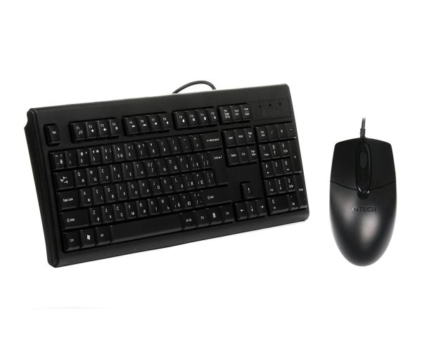 Комплект (клавіатура, миша) A4Tech KR-8372S Black