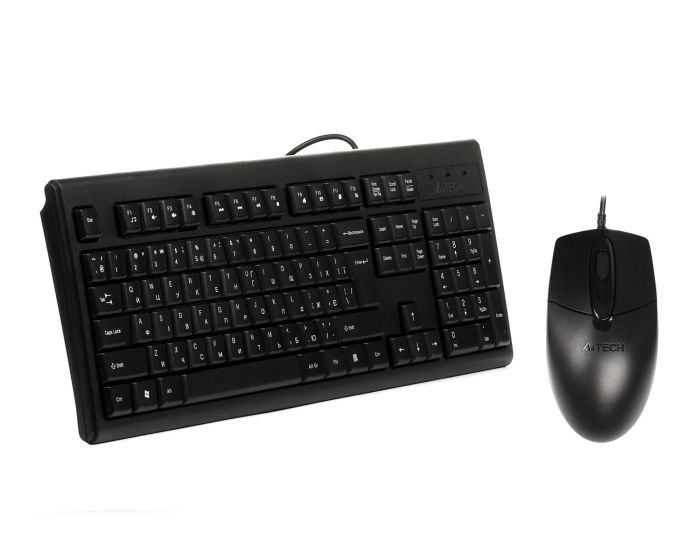 Комплект (клавіатура, миша) A4Tech KR-8372S Black