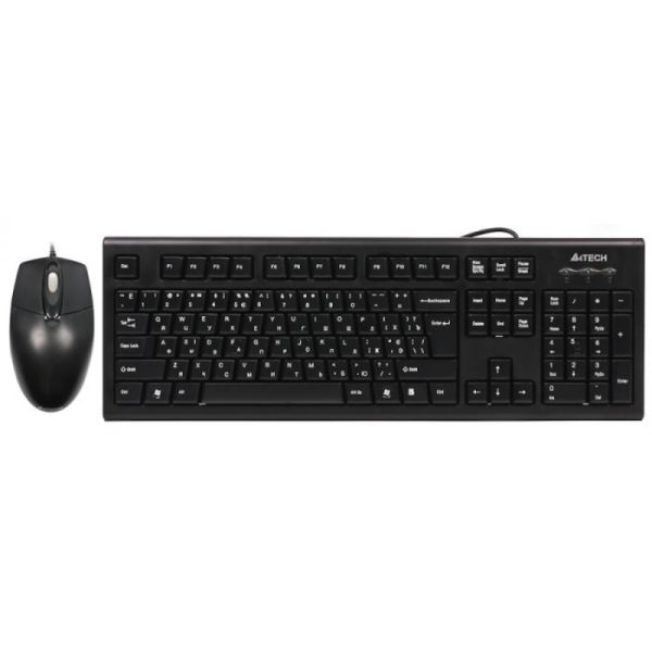 Комплект (клавіатура, миша) A4Tech KRS-8572 Black
