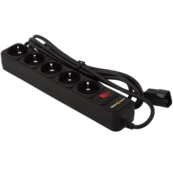 LogicPower LP-X5-UPS-3 Подовжувач мережевий для ДБЖ (фільтр)