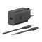 Зарядний пристрій Motorola 68W Black (MC-682N) + кабель Type-C