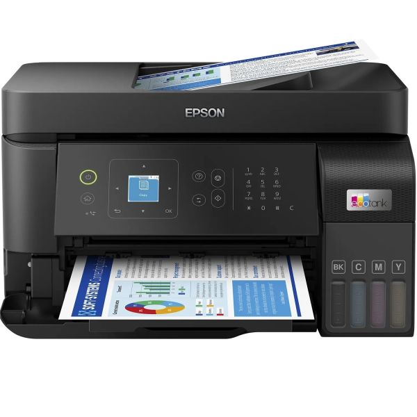 Багатофункціональний пристрій А4 Epson EcoTank L5590 Wi-Fi (C11CK57404)
