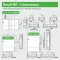 Schneider Electric Resi9 Mini Pragma MIP22108 Щит 8 модулів (внутрішня установка)