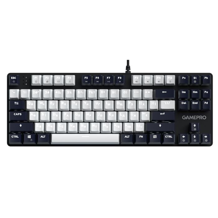 Клавіатура GamePro Genesis Metallic MK110B Outemu Red Swithes USB Black