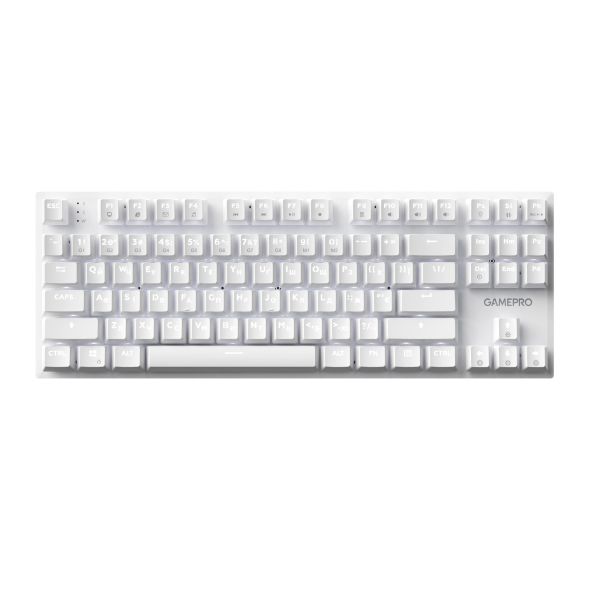 Клавіатура GamePro Genesis Joker MK124W Outemu Red Swithes USB White
