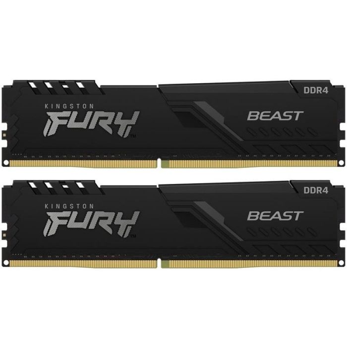Модуль пам`ятi DDR4 2x16GB/3200 Kingston Fury Beast Black (KF432C16BB1K2/32WP)