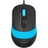 Миша A4Tech FM10 Black/Blue