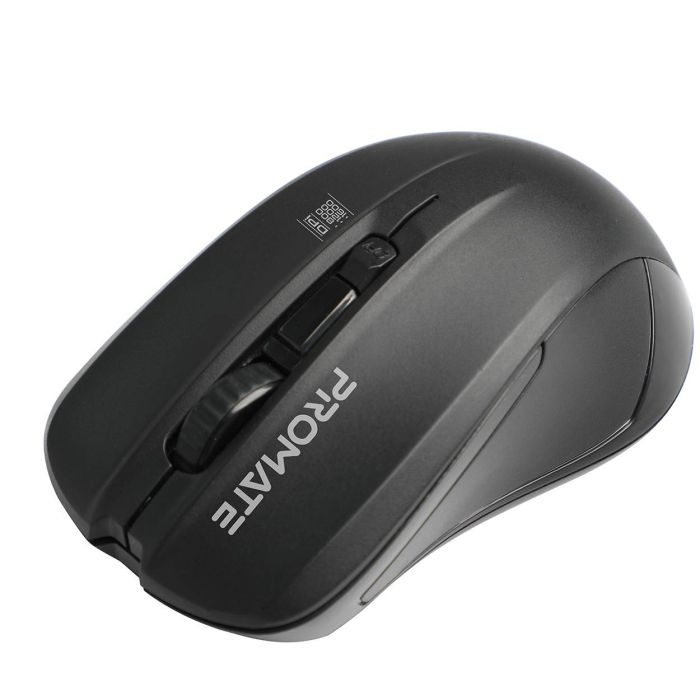 Миша бездротова Promate Contour Black