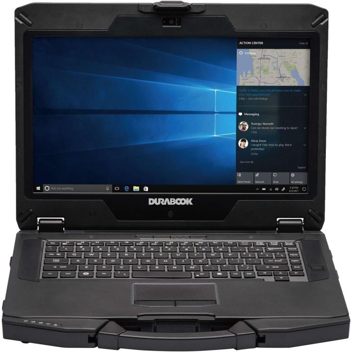 Ноутбук Durabook S14 Standard (S4E2R3AA3BXE) Black
