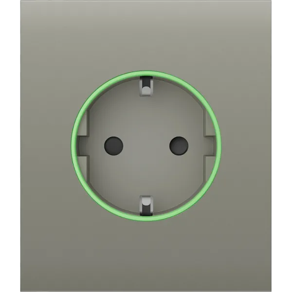 Ajax CenterCover (smart) [type F] [55] ASP olive фронтальна панель