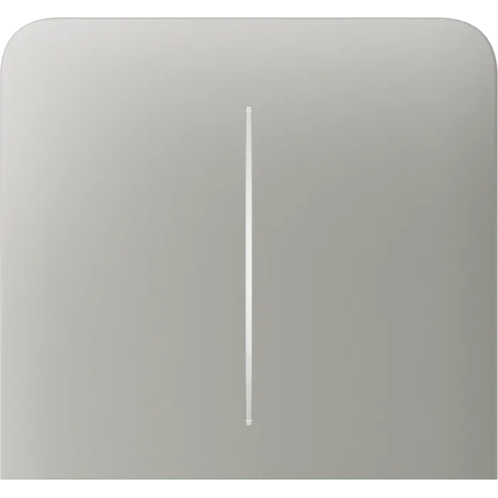 Ajax SideButton (2-gang) vertical [55] ASP oyster Кнопка