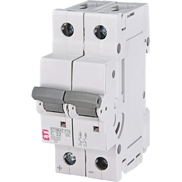 ЕТІ ETIMAT P10-DC 2p C32 (10 kA) Автоматичний вимикач