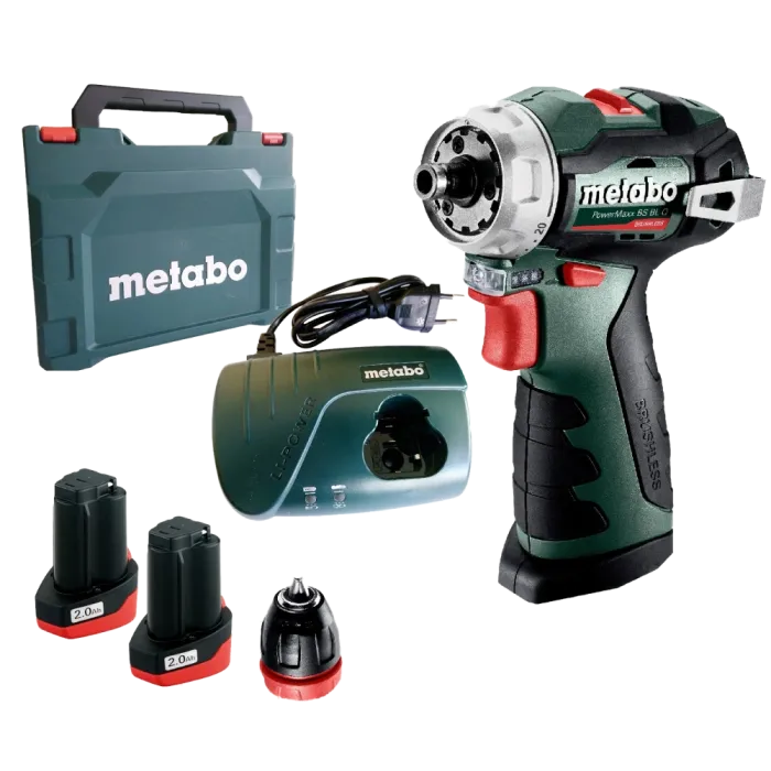 Metabo PowerMaxx BS BL Q (601749500) Акумуляторний безщітковий дриль-шурупокрут