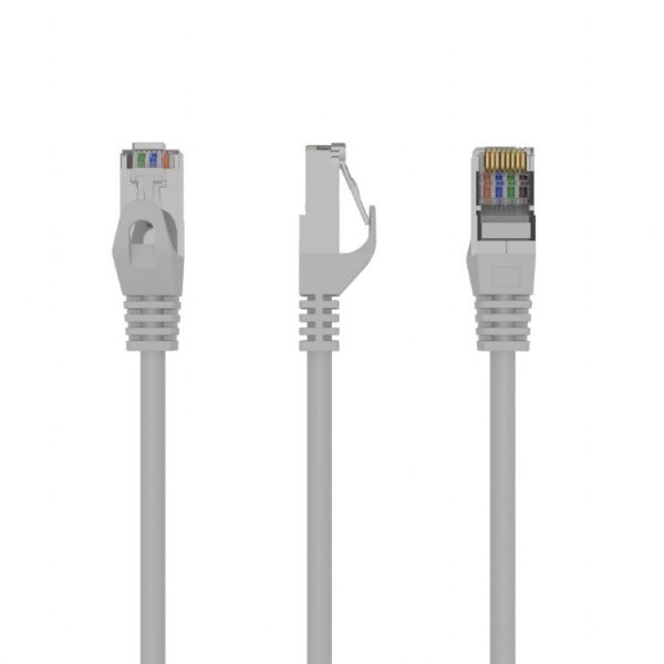 Патч-корд Cablexpert (PP6-0.5M/W) FTP, литий, 50u "штекер із засувкою, 0.5 м, білий