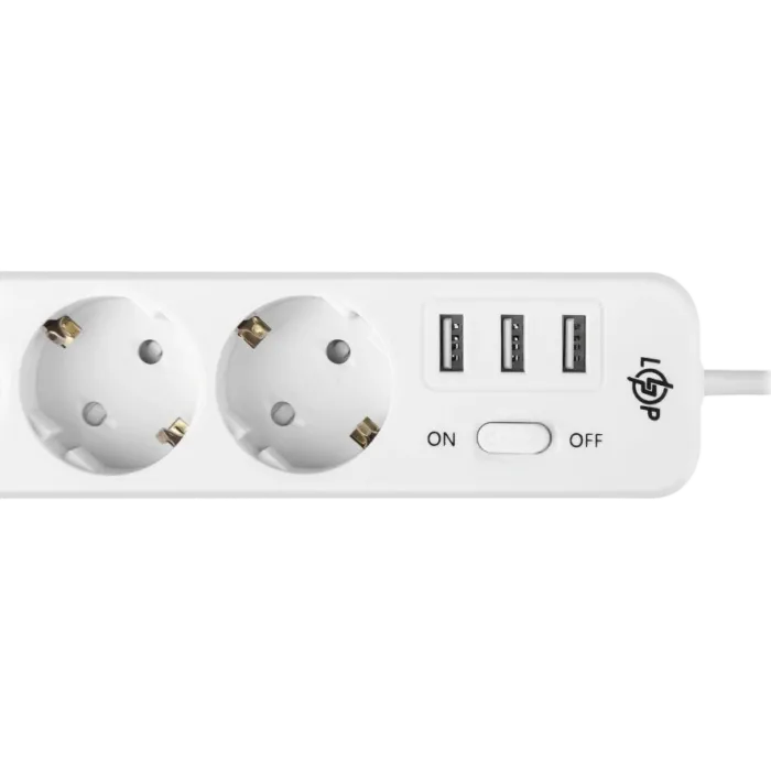 PREMIUM LP-X3-USB-2 Подовжувач мережевий (фільтр)