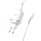 Мережевий зарядний пристрій Hoco C12Q (1USB, 3А) QC3.0 White (S23110) + кабель MicroUSB