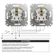 Schneider Electric Sedna Design & Elements SDD111022 з заземлення та шторками Розетка