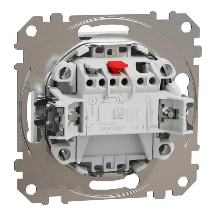 Schneider Electric SDD111101 Sedna Design & Elements 1-клавішний алюміній Вимикач