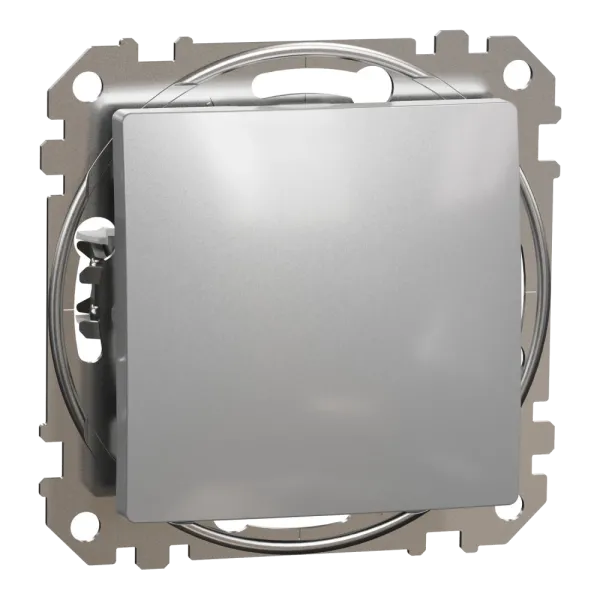 Schneider Electric SDD113101 Sedna Design & Elements 1-клавішний алюміній Вимикач