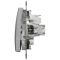 Schneider Electric SDD113101 Sedna Design & Elements 1-клавішний алюміній Вимикач