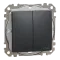 Schneider Electric Sedna Design & Elements SDD214105 Двоклавішний вимикач