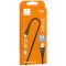 Кабель SkyDolphin S02L USB - Lightning (M/M), 1 м, Black (SDUSB-000587)