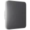 Ajax SoloButton (1-gang/2-way) grey Кнопка для одноклавішного чи прохідного вимикача