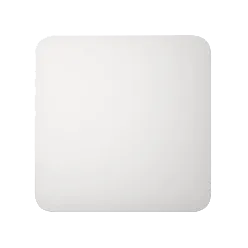 Ajax SoloButton (1-gang/2-way) [55] white для одноклавішного чи прохідного вимикача Кнопка