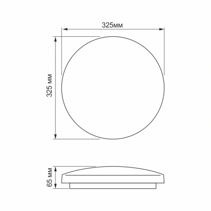 TITANUM 24W 5000K 220V LED світильник настінно-стельовий Зоряне небо
