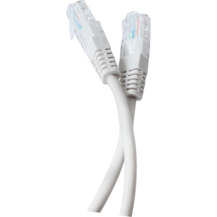 Патч-корд литий Tecro UTP-RJ45-0200, RJ45, Cat.5e, 2m, сірий