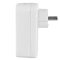 VIDEX ONCORD 1п 2.4A 2USB+USB-C Мережевий адаптер Type-C з заземленням