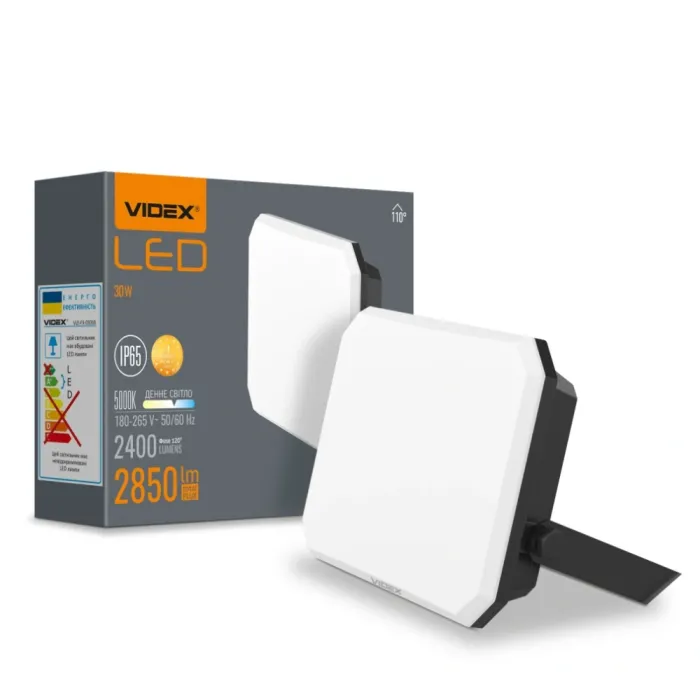 VIDEX F3 30W 5000K 220V LED прожектор