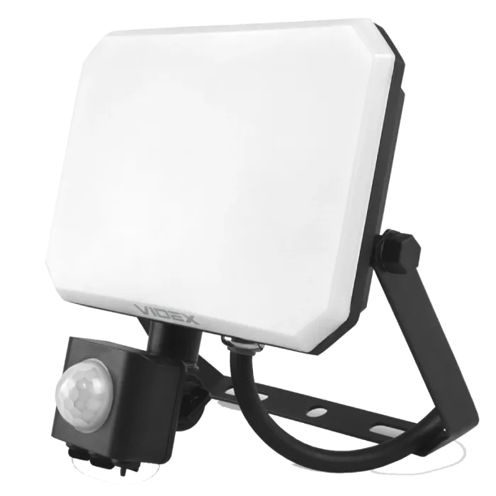 VIDEX F3 30W 5000K 220V LED прожектор з датчиком руху