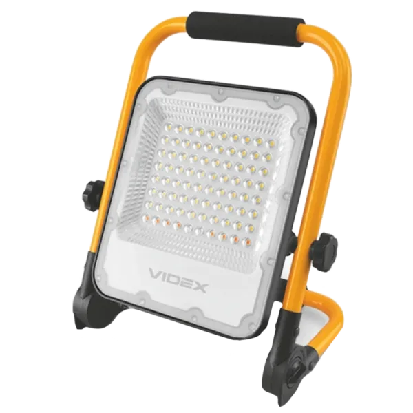 VIDEX PREMIUMVL-F2A-505 LED прожектор акумуляторний 50W 5000K 220V