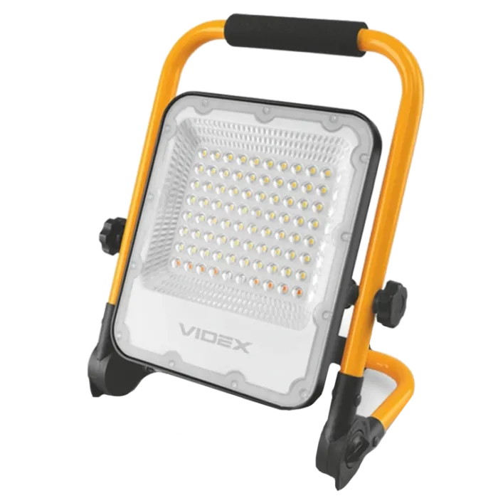 VIDEX PREMIUMVL-F2A-505 LED прожектор акумуляторний 50W 5000K 220V