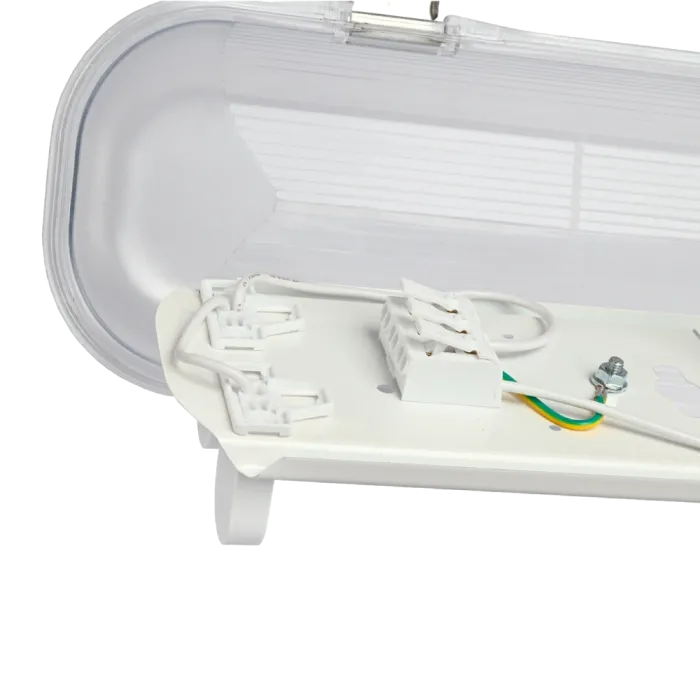 VIDEX 0,6М 220V LED світильник IP65 лінійний під лампу 2хТ8