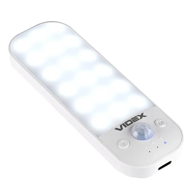 VIDEX VL-NL014W-S Світильник LED акумуляторний з датчиком руху
