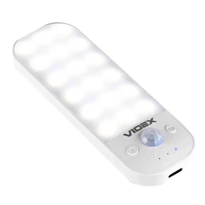 VIDEX VL-NL014W-S Світильник LED акумуляторний з датчиком руху