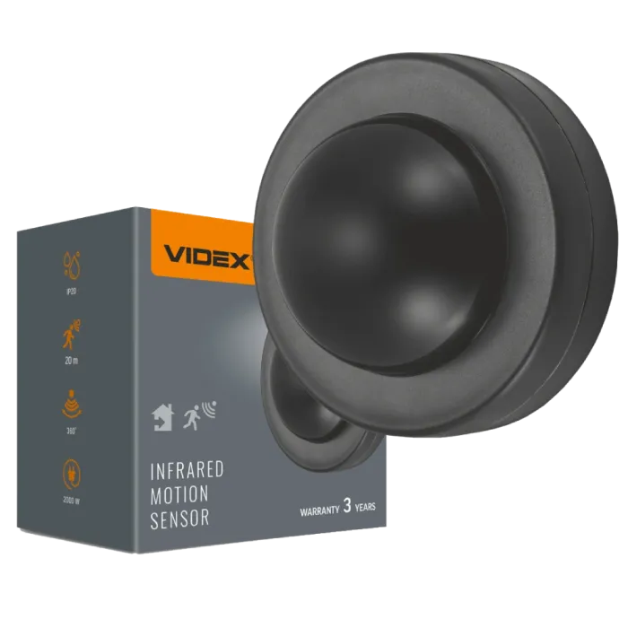 VIDEX VL-SPC46B 2000Вт IP20 Датчик руху та освітленості