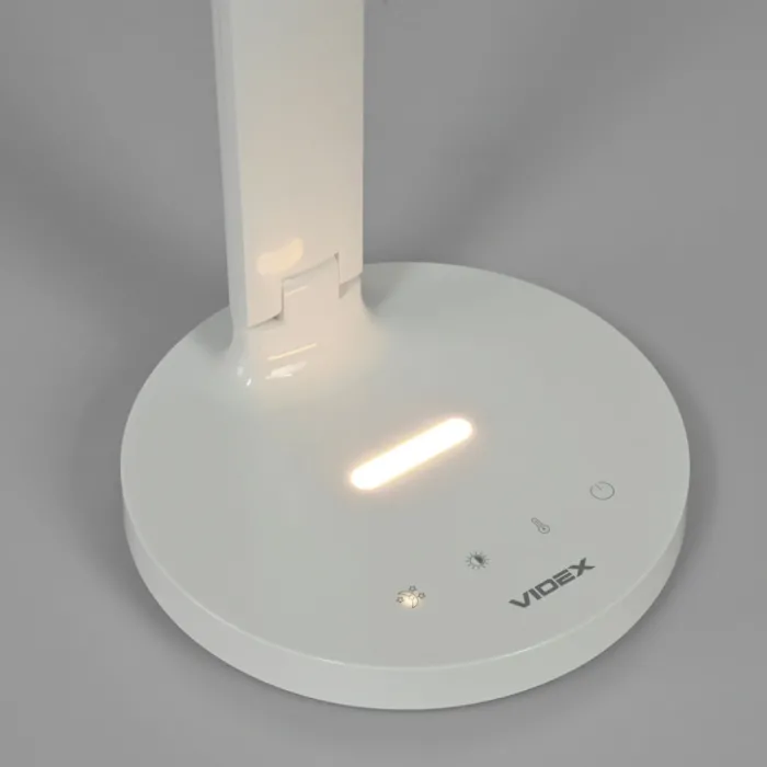 VIDEX VL-TF16W 5W 1800-5000K LED лампа настільна з акумулятором