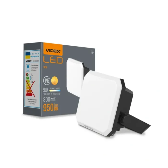 VIDEX F3 10W 5000K 220V LED прожектор